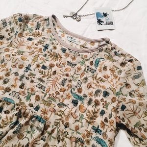 Kimchi Blue Babydoll Blouse - XS